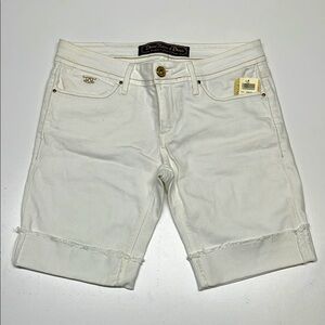 **2/$20** NWT white bermudas - 29